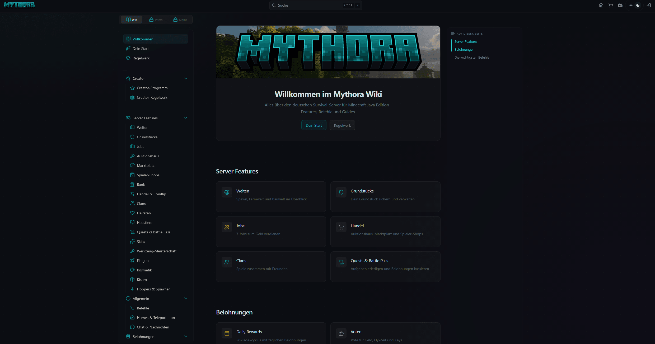The Mythora wiki