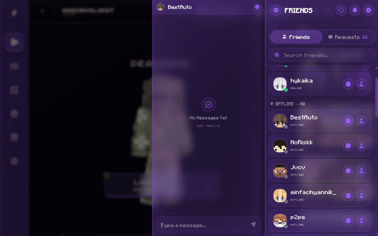 The Friends feature I built end to end